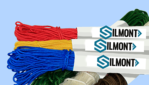 Farebná pletená konštrukčná šnúra